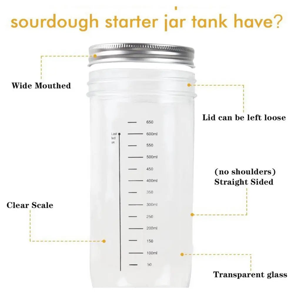 Sourdough Starter Jar Kit
